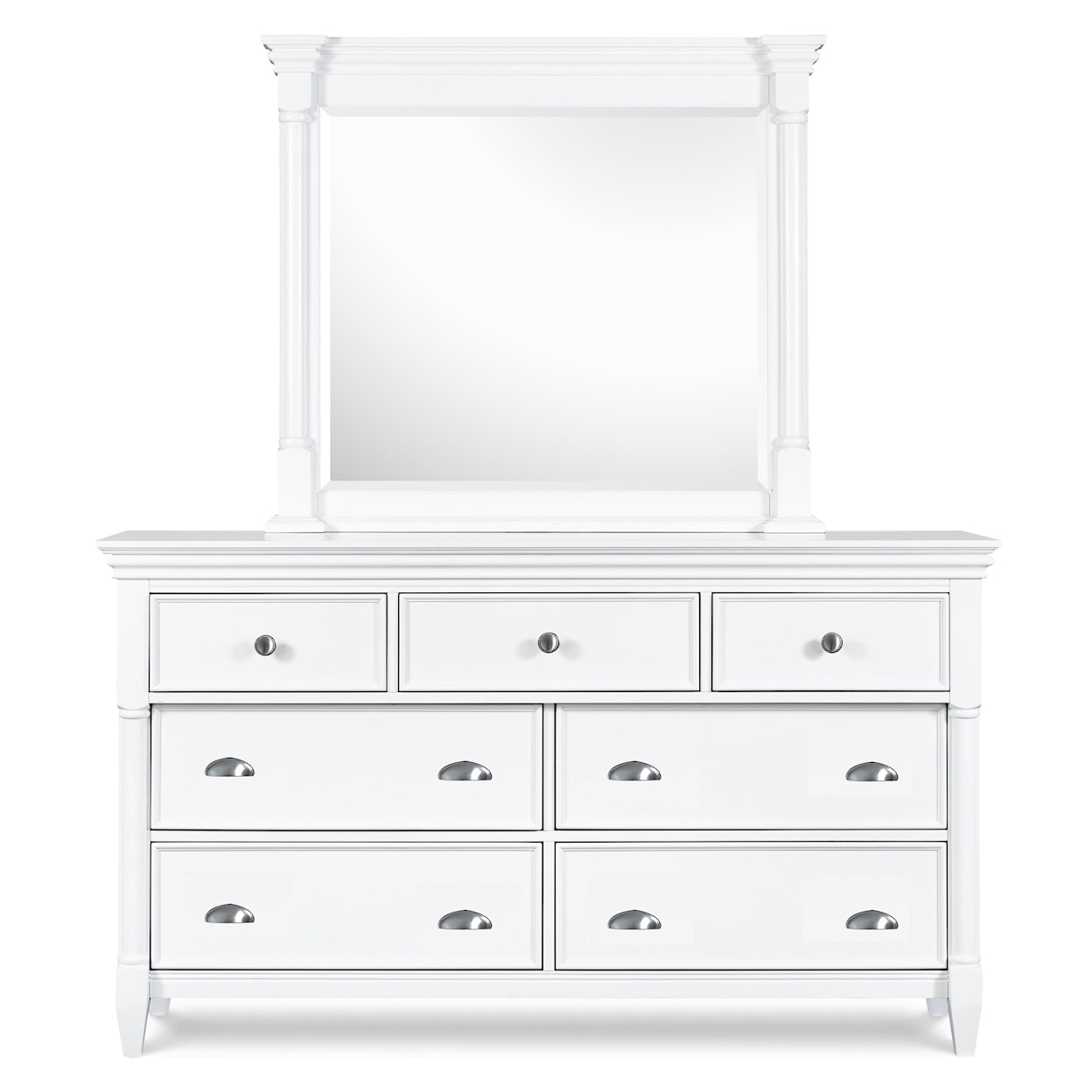 Magnussen Home Kasey Bedroom Dresser & Mirror