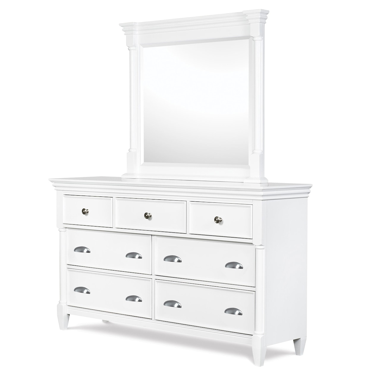 Magnussen Home Kasey Bedroom Dresser & Mirror