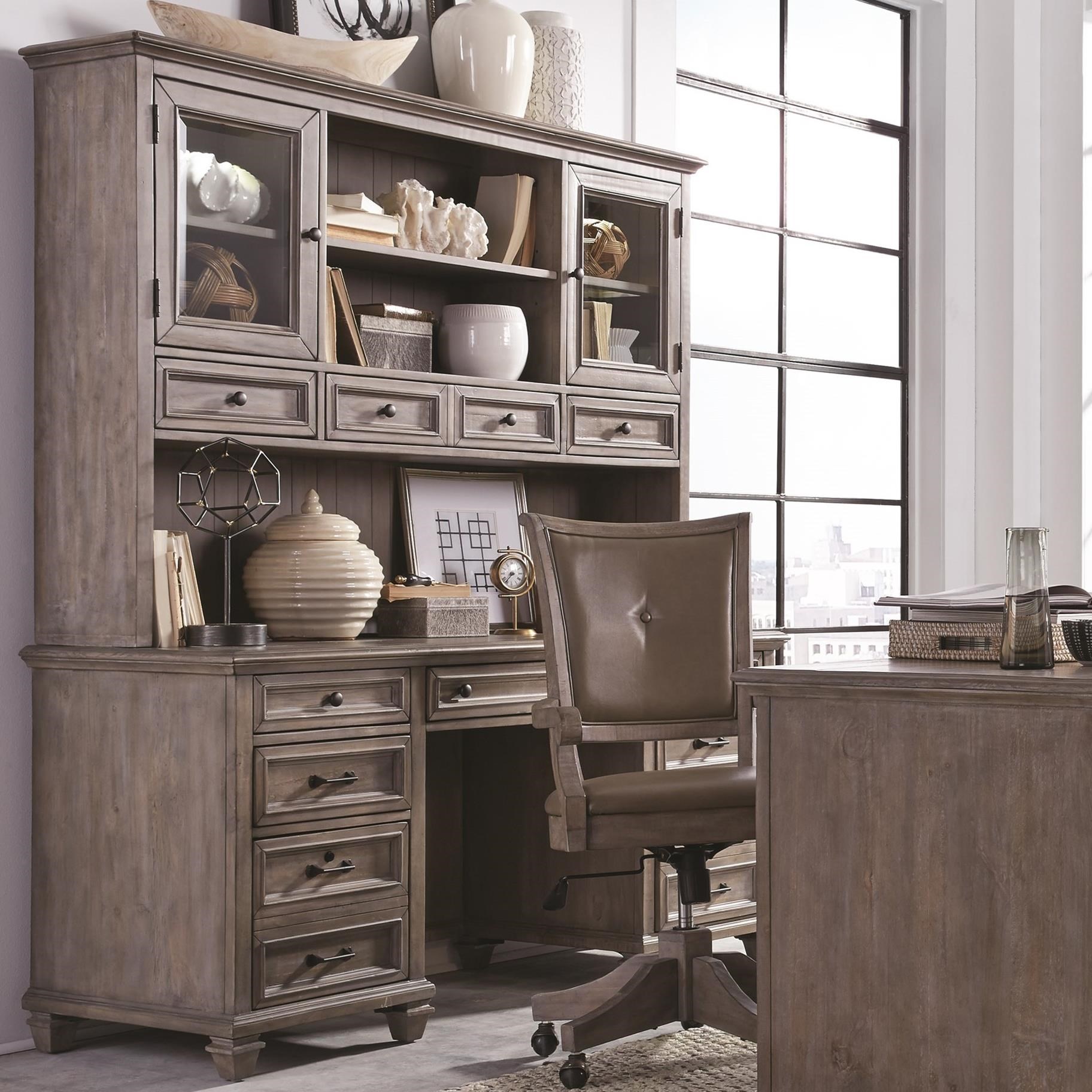 Sharon Lancaster Credenza & Hutch