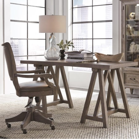 Upholstered Swivel Chair