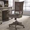 Magnussen Home Lancaster Home Office Upholstered Swivel Chair