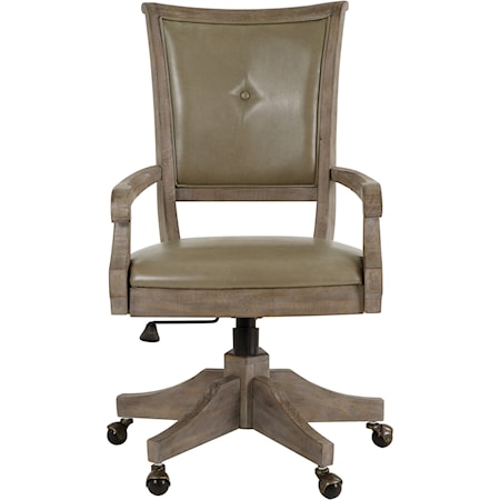 Upholstered Swivel Chair