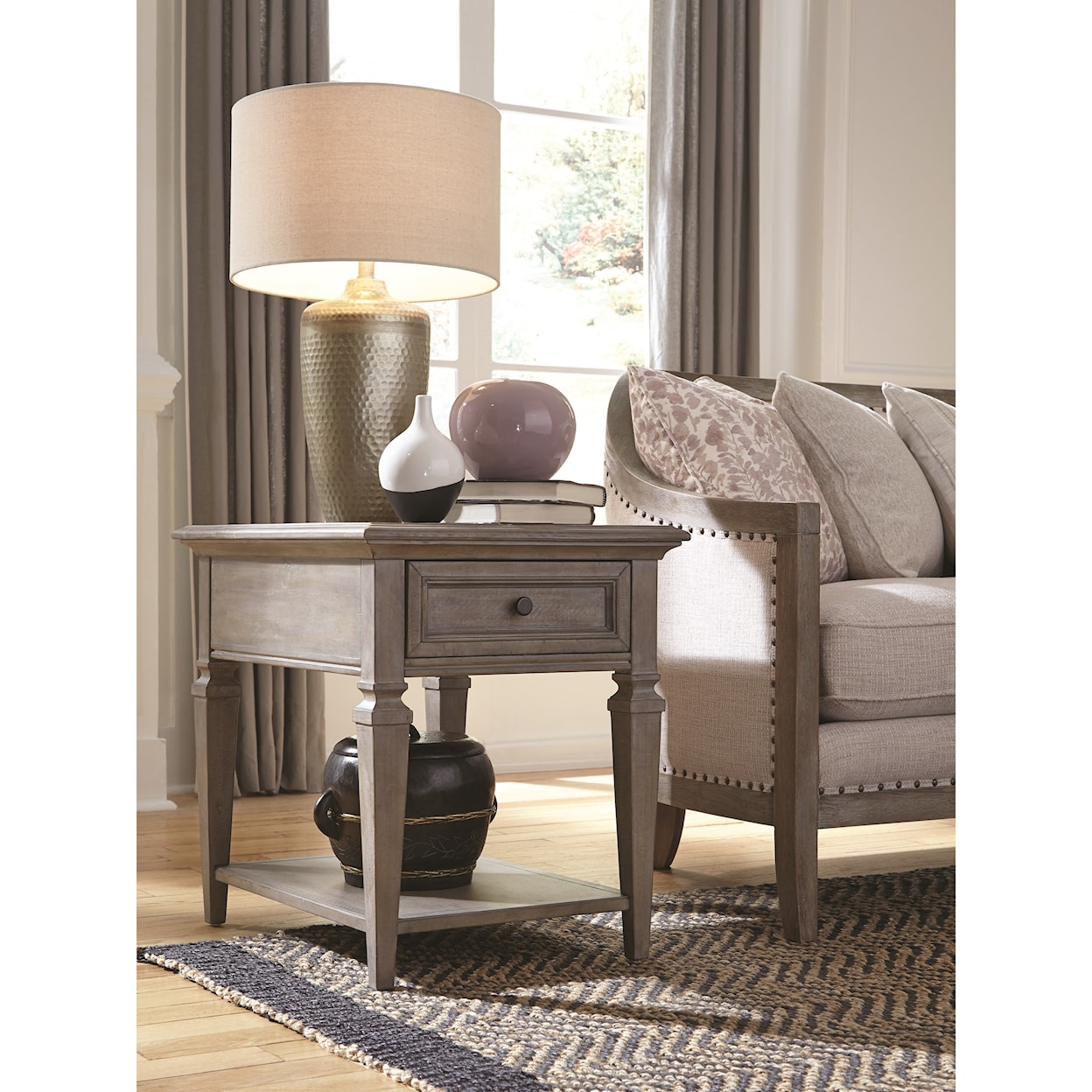 Magnussen Home Lancaster Occasional Tables End Table