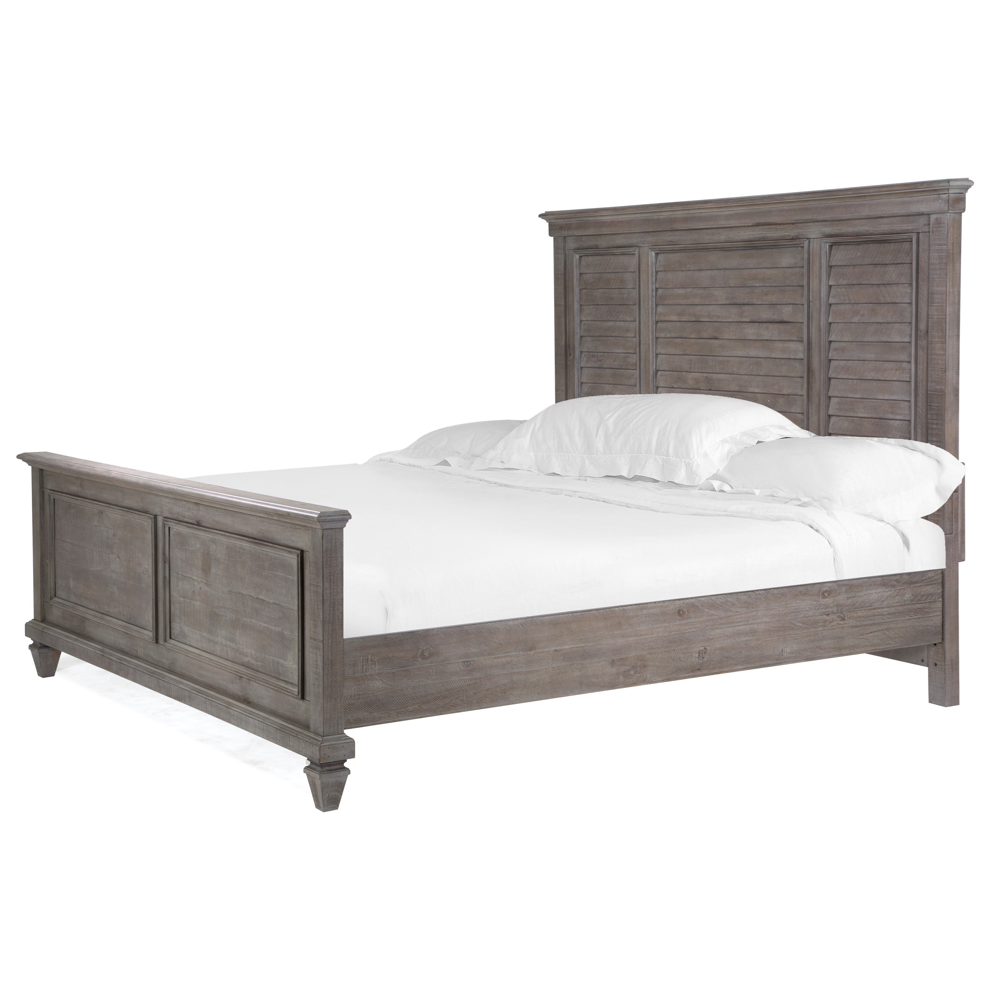 Magnussen Home Lancaster Queen Shutter Panel Bed