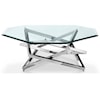 Magnussen Home Lenox Square Occasional Tables Octagonal Cocktail Table