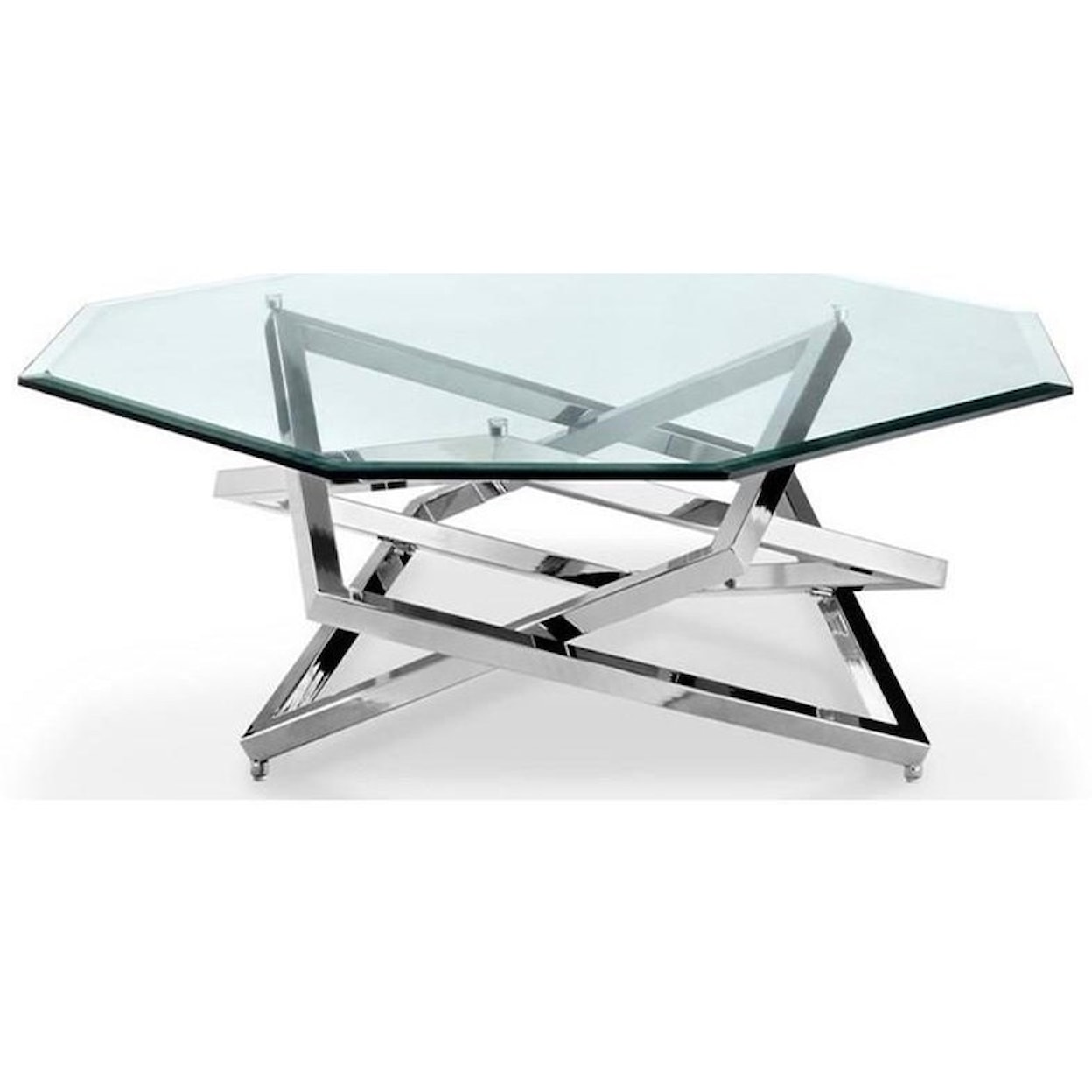 Magnussen Home Lenox Square Occasional Tables Octagonal Cocktail Table