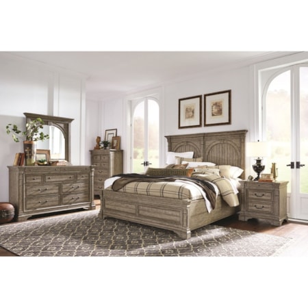 Queen Panel Bed