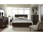 Magnussen Home Modern Geometry Bedroom Queen Bedroom Group