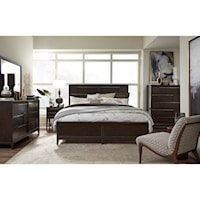 California King Panel Bed 5-Piece Bedroom Group
