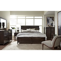 California King Storage Bed 5-Piece Bedroom Group