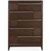 Magnussen Home Modern Geometry Bedroom Chest of Drawers