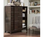 Magnussen Home Modern Geometry Bedroom Chest with Door