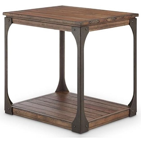 England H839 H839913 Transitional Small Rectangular Cocktail Table with  Casters, Gavigan's Home Furnishings