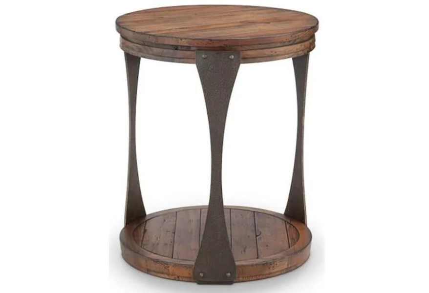 Montgomery Occasional Tables Round End Table by Magnussen Home at Esprit Decor Home Furnishings