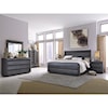 Belfort Select Southbury King Wood/Metal Panel Bed