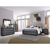 Magnussen Home Wentworth Village Bedroom California King Upholstered Bed 