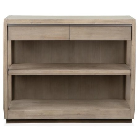 Contemporary Small Scale Two-Drawer Server