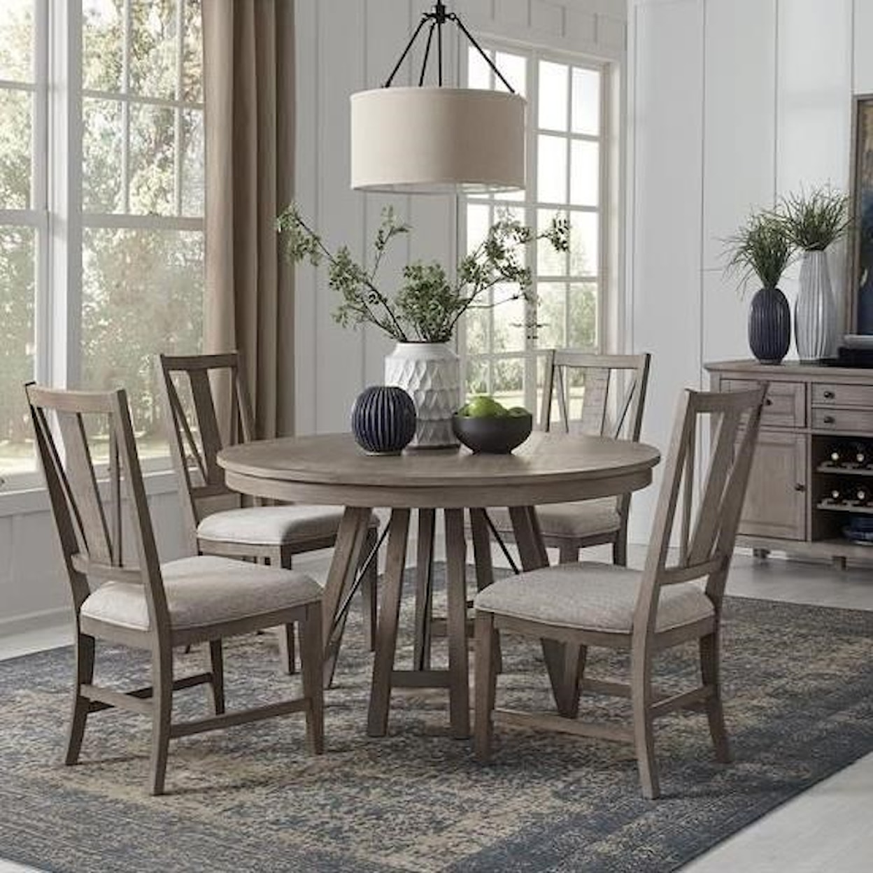 Magnussen Home Paxton Place Dining 5-Piece Dining Set