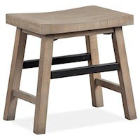 Casual Standard Height Dining Stool