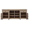 Magnussen Home Paxton Place Entertainment 80 Inch Console