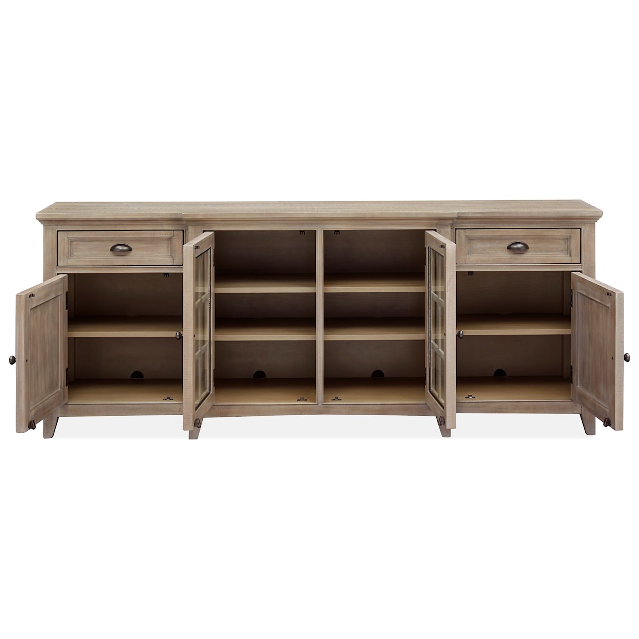 Magnussen Home Paxton Place Entertainment 80 Inch Console