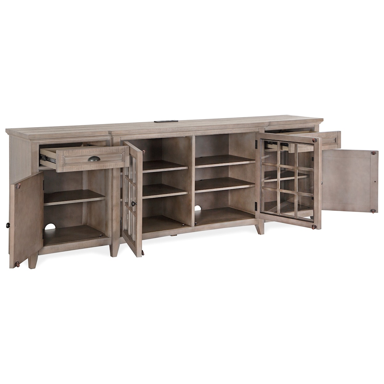 Magnussen Home Paxton Place Entertainment 90 Inch Console