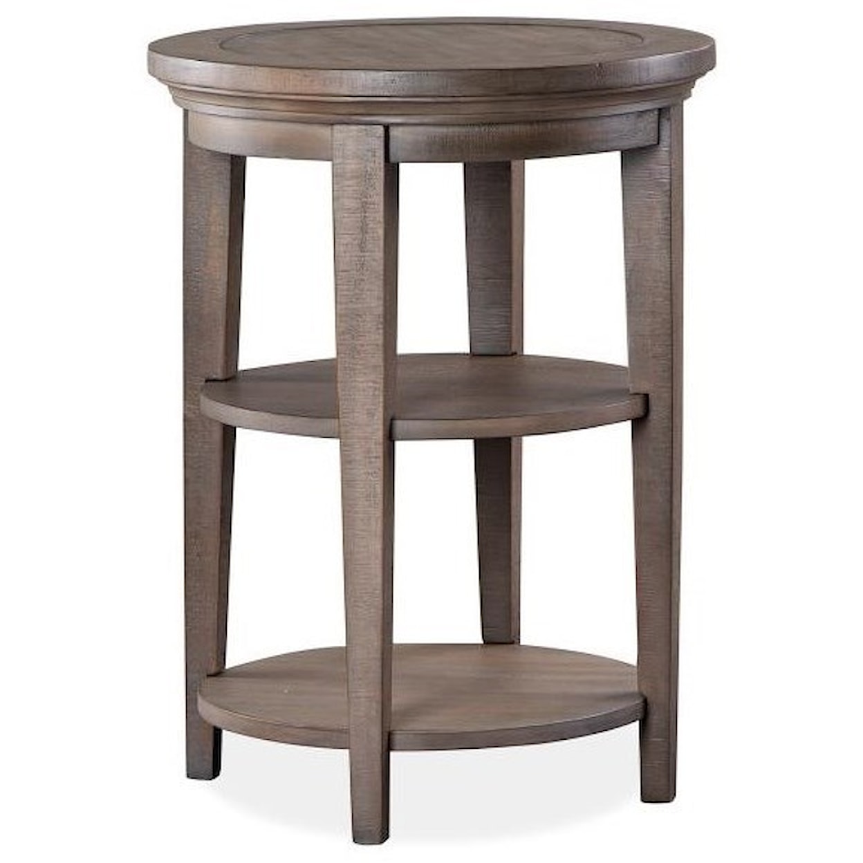 Magnussen Home Paxton Place Occasional Tables Round Accent End Table
