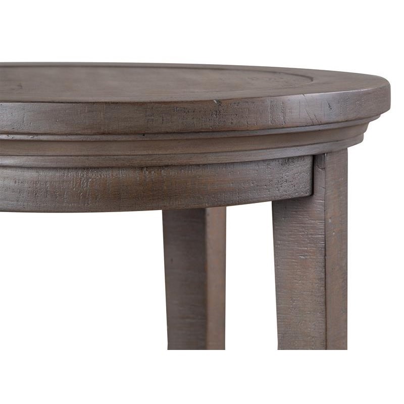 Round Accent End Table
