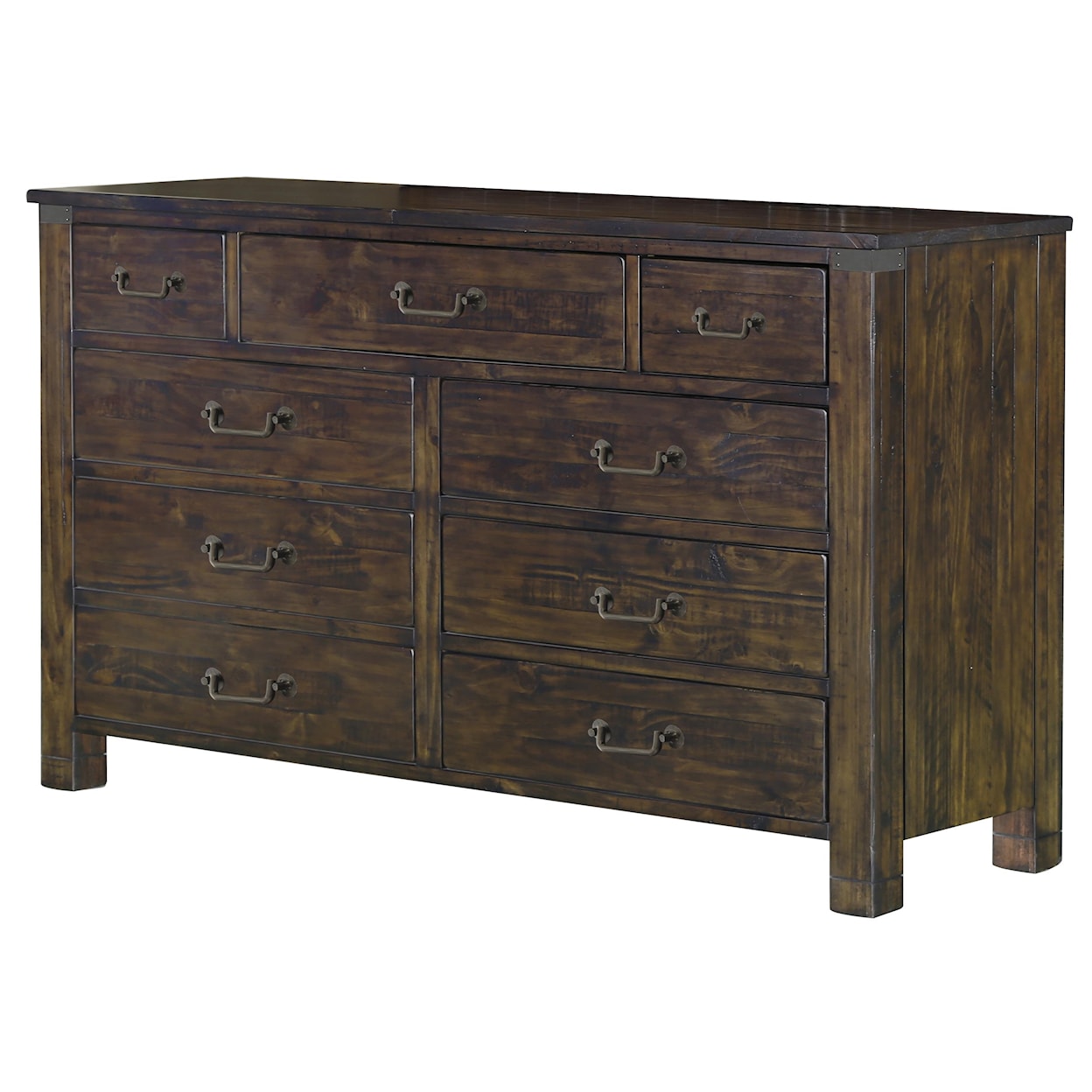 Magnussen Home Pine Hill Bedroom Drawer Dresser