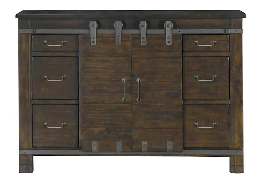 Pine Hill Bedroom Media Chest by Magnussen Home at Sheely's Furniture & Appliance