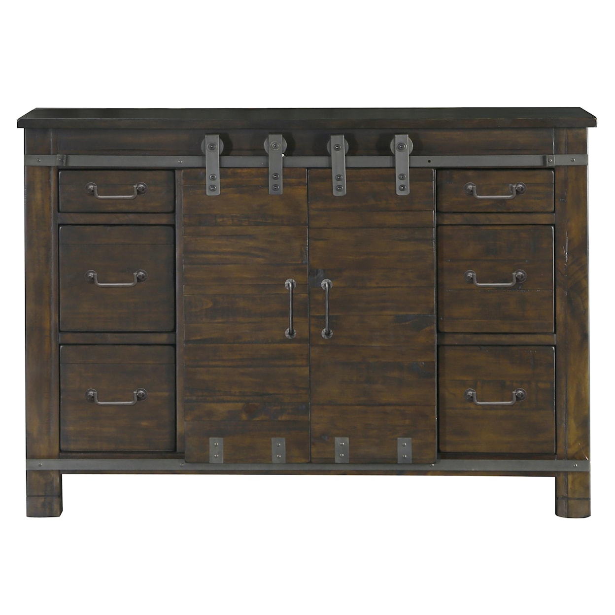 Magnussen Home Pine Hill Bedroom Media Chest