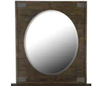 Magnussen Home Pine Hill Bedroom Portrait Oval Mirror