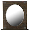 Magnussen Home Pine Hill Bedroom Portrait Oval Mirror