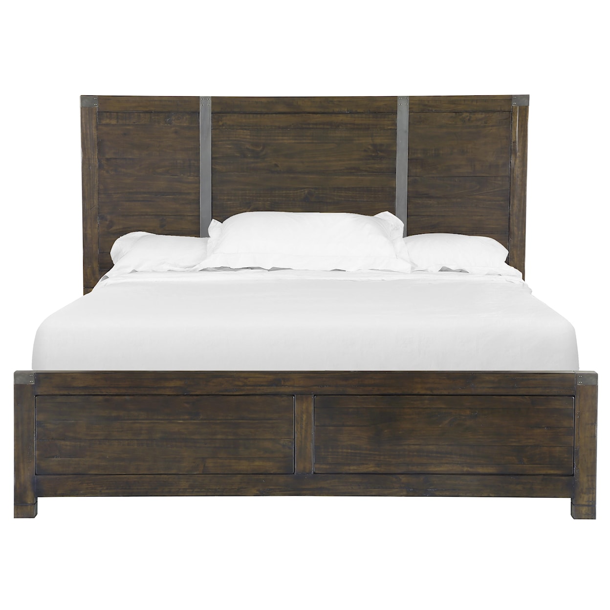 Magnussen Home Pine Hill Bedroom King Panel Bed