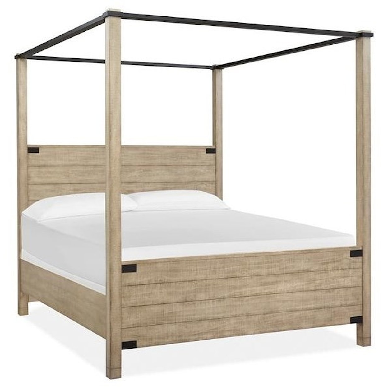 Magnussen Home Radcliffe Bedroom Queen Canopy Bed