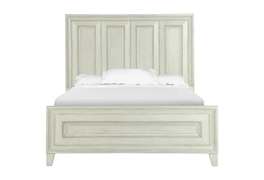 Raelynn Bedroom Queen Wood Panel Bed by Magnussen Home at Sheely's Furniture & Appliance