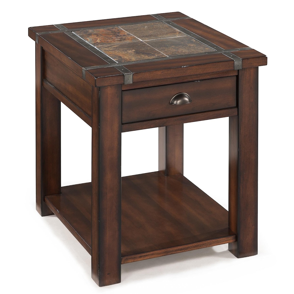 Magnussen Home Roanoke Occasional Tables Rectangular End Table