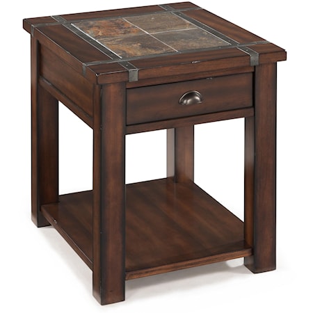 Rectangular End Table