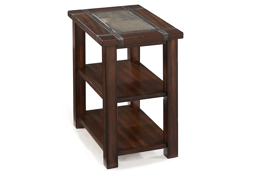 Roanoke Occasional Tables Rectangular Chairside End Table by Magnussen Home at Darvin Furniture