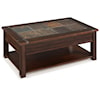 Magnussen Home Roanoke Occasional Tables Rectangular Lift Top Cocktail Table