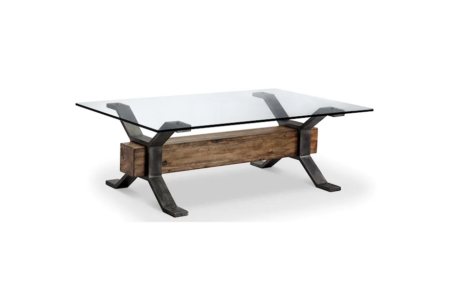 Sawyer Occasional Tables Cocktail Table by Magnussen Home at Stoney Creek Furniture 