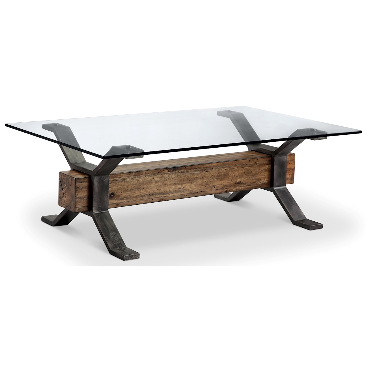 Magnussen Home Sawyer Occasional Tables Cocktail Table