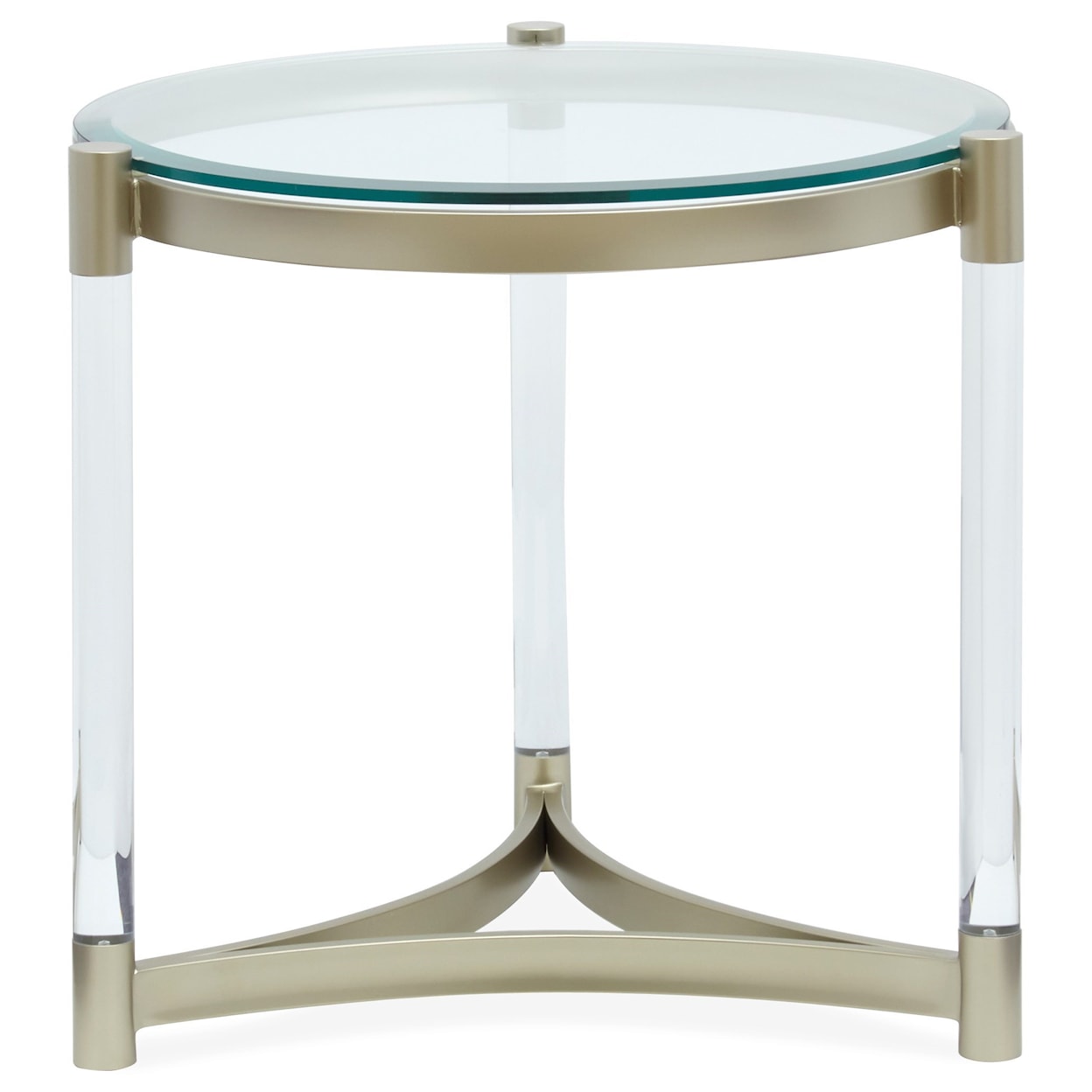 Magnussen Home Silas Occasional Tables Round End Table