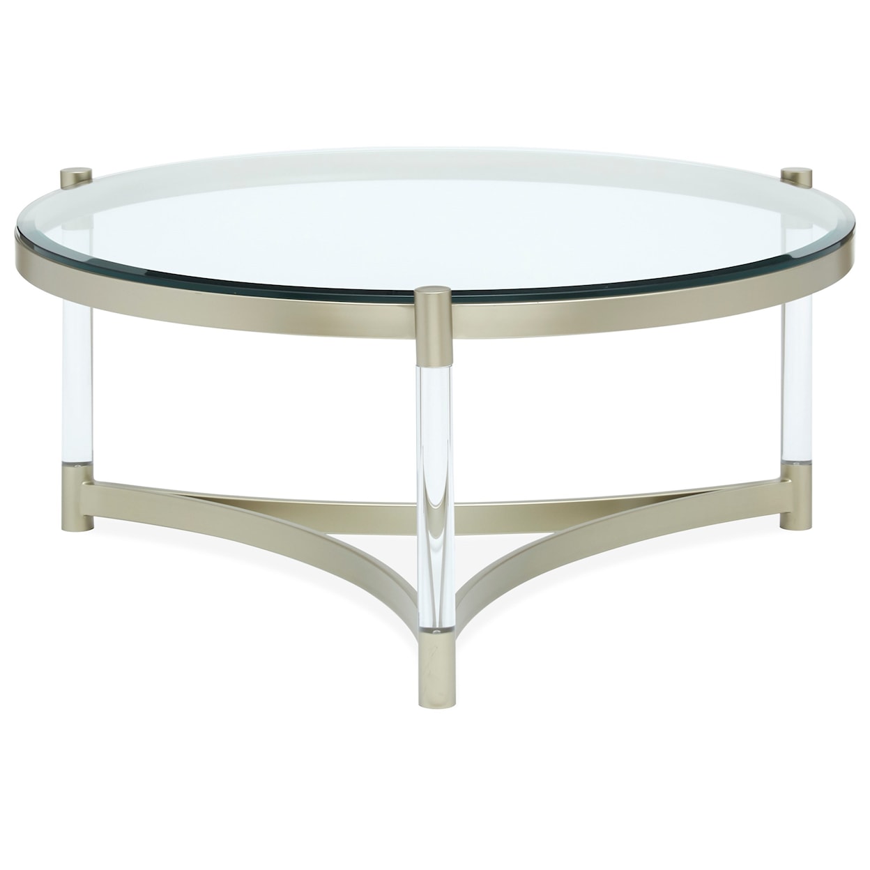 Belfort Select Silas Occasional Tables Round Cocktail Table