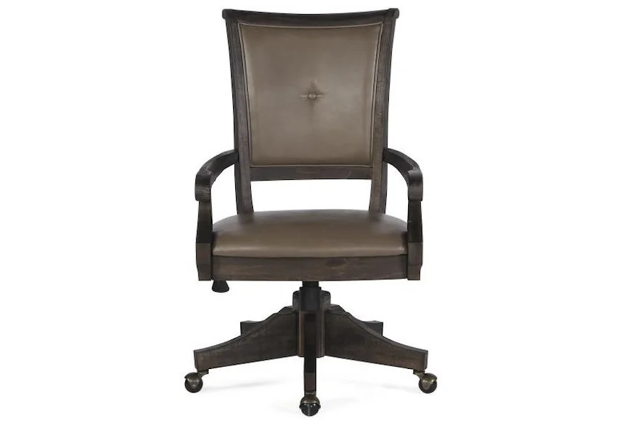 Sutton Place Home Office Office Swivel Chair by Magnussen Home at Mueller Furniture