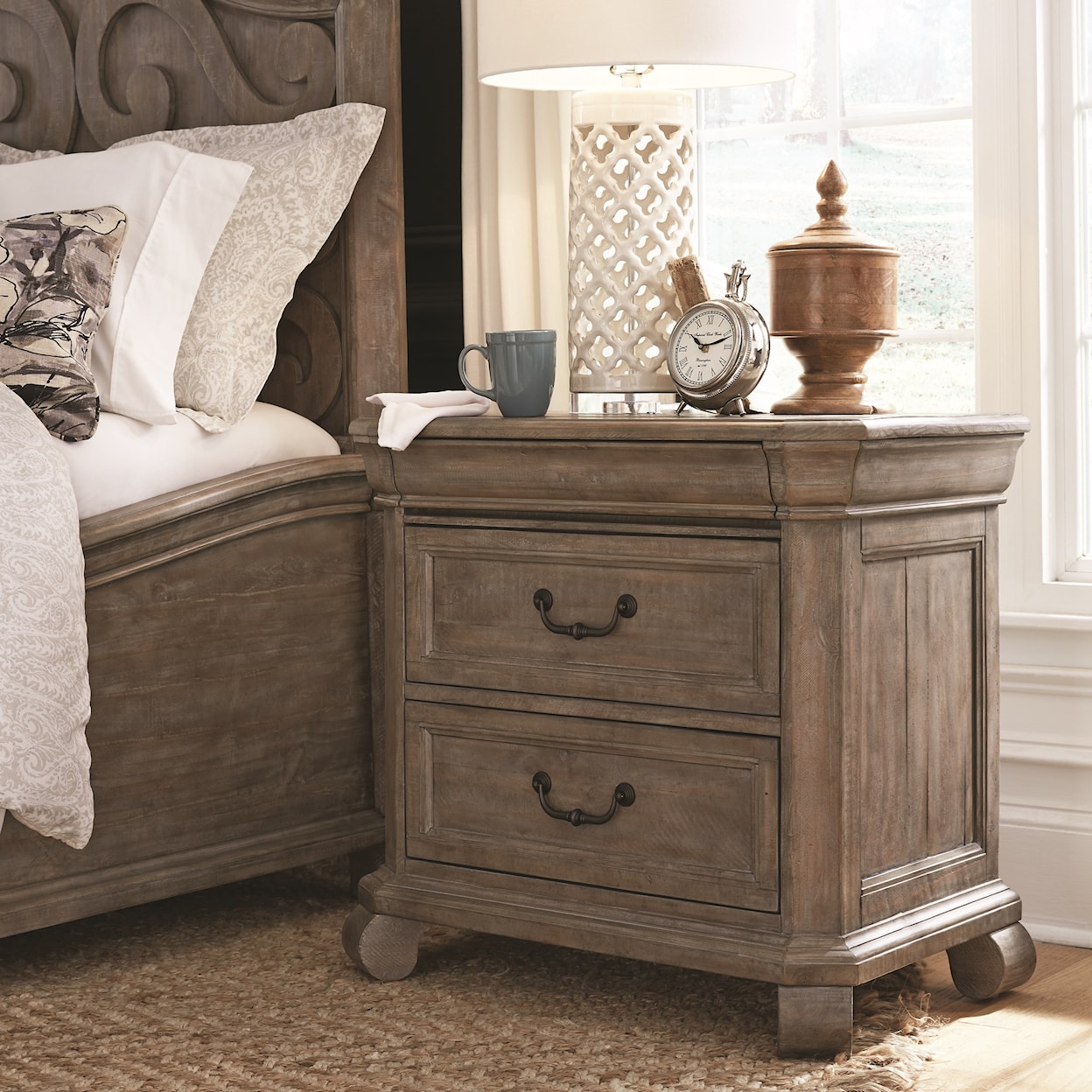 Magnussen Home Tinley Park Bedroom Drawer Nightstand