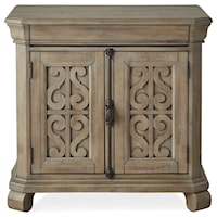 Cottage Style Bachelor Chest with Hidden Top Drawer