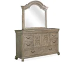 Magnussen Home Tinley Park Bedroom 8-Drawer Dresser & Mirror Set