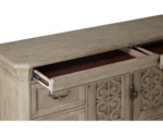 Magnussen Home Tinley Park Bedroom 8-Drawer Dresser & Mirror Set