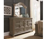 Magnussen Home Tinley Park Bedroom 8-Drawer Dresser & Mirror Set